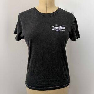 vintage y2k black "dew drop inn" t-shirt from american eagle L